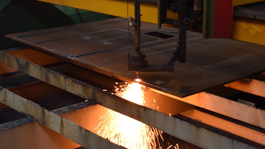 HATIBA® Plasmaschneider HATIBA | Steelworks mit Plasmaschneideanlage
